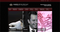 Desktop Screenshot of kiralyfogaszat.hu